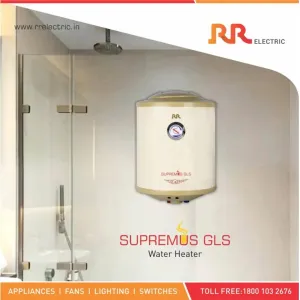 RR Storage Water Heater Supremus GLSV - 10 Ltrs ABS