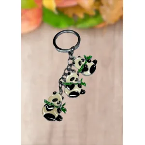 Panda keychain