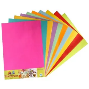 Multicolor A3 Tinted paper  100 sheets