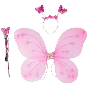Butterfly wings theme costume set