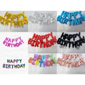 Foil Happy Birthday Balloon