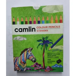 Camlin colour pencils 12 shades