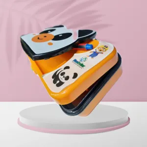 Double compartment pencil box