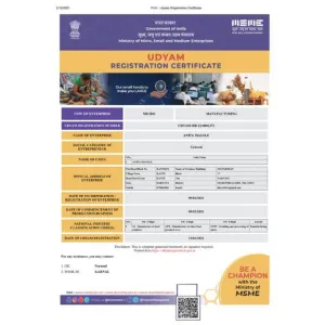 Msme / Udyam aadhar 