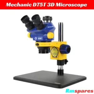 Mechanic D75T 3D Microscope(with lens & lamp)