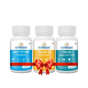 NUTRISOUK PACK VITAMINS+OMEGA+VITAMIN D3 COMBO