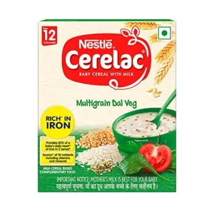 செரலாக் மல்டி கிரைன் டால் வெஜ் Cerelac Multigrain dal veg 300g