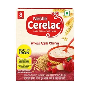 சர்லாக் வீட் ஆப்பிள் செர்ரி Cerelac wheat apple cherry 300G