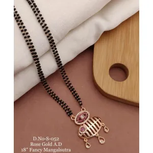 Rose Gold Fancy mangalsutra
