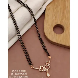 Rose Gold Fancy mangalsutra