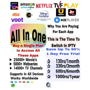 IPTV 1month