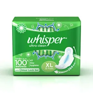Whisper Ultra Clean 8pads
