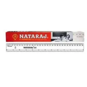 Natraj Scale Transparent 30cm