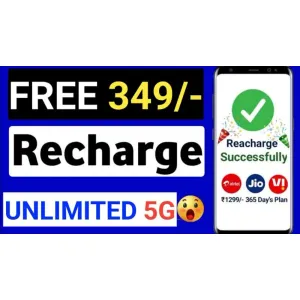 Recharge 5G Unlumited Rs-349 level 3