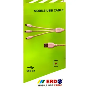 ERD MULTIPIN HIGH SPEED CHARGING MOBILE PHONE DATA CABLE 