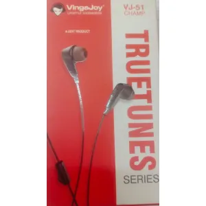 VINGAJOY TRUE TUNES EARPHONE 