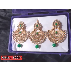 Earrings mangtika Set