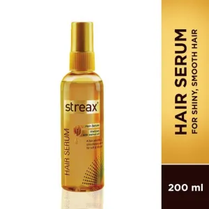 Streax
Hair Serum Vitalized with Walnut Oil, For Hair Smoothening & Shine (100ml)