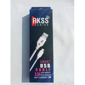RKSS SERIES SMART

USB

CABLE

3.5A

QUICK CHARGING &

DATA TRANSFER

FAST CHARGING