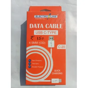 ELECTROLINE

Keep Moving

DATA CABLE

USB C-TYPE