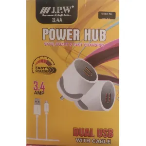 J.P.W DUAL USB CHARGER 
