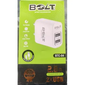 Bolt Dual USB charger