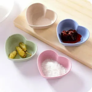 2 Pcs Heart Mini Plate