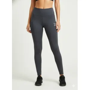 Women's High-Waisted Forest Green Slim-Fit Trousers