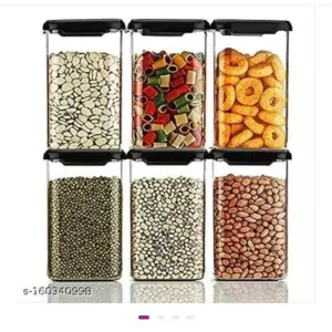 Container Jar Set For Kitchen
