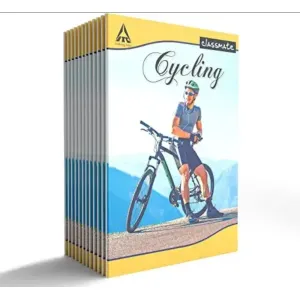 Classmate Long Notebook - 140 Pages, Single Line, 297mm x 210mm (Pack of 12)