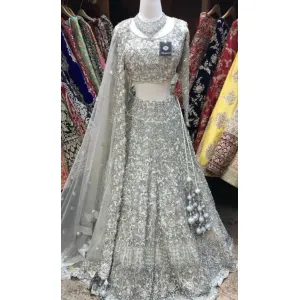 New Embellished net lehenga 