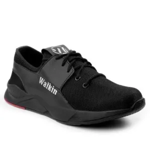 Black walkin sports shoe 