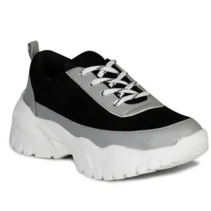 KS GREYISH-BLACK WOMEN SNEAKERS