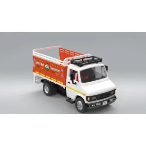 Archit Tata 407 Truck Toy Multicolor Pull Back 12cm TUF 407 Kids Age 2+ Years ( Color Asso