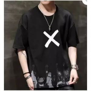 Graphic Print Men Black, White T-SHIRT 