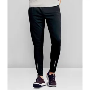 Solid Men Black Track Pant