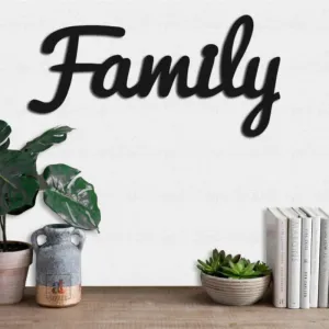 Family Wooden Wall Hanger for Home|Office|Living Room