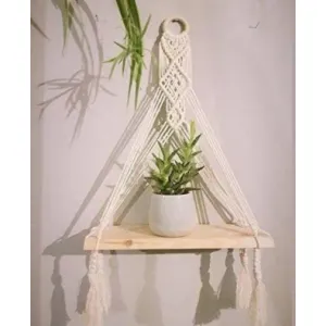 RAKANO MACARME WALL HANGING ONE RING WITH BOARD

Pack of 1