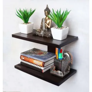 Wall Shelf Wall Mount Wall Shelves For Living Room and Bedroom MDF