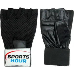 Sportshour Black Gym Gloves