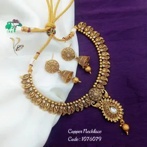 Ui13m04y2022 Copper Necklace