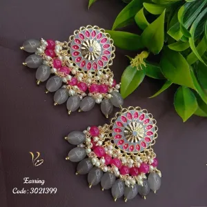 Ui08m03y2022 Meena-Kari Earring