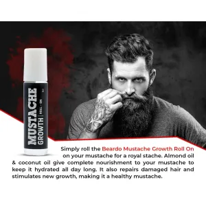 MUSTACHE GROWTH ROLL ON 8 ML