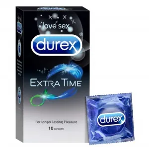 DUREX CONDOM EXTRA TIME 10'S