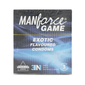 MANFORCE GAME EXOTIC CONDOM 3'S