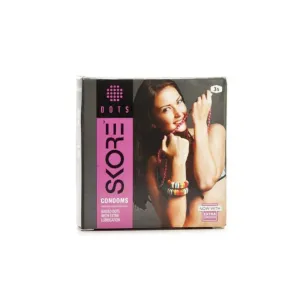 SKORE DOTS CONDOM 3'S