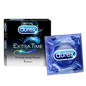 DUREX EXTRA TIME CONDOM 3'S