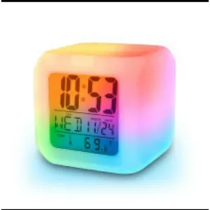 7 Color Change Clock Home Improvement