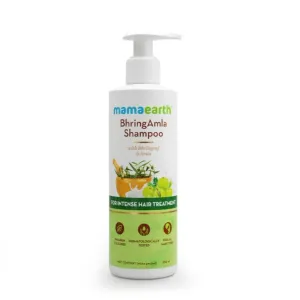 MamaEarth BhringAmla Shampoo with Bhringraj & Amla for intense Hair treatment  | 250ml