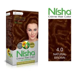 Nisha creme hair color - Natural Brown | 138g